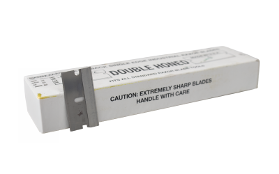 100PK Metal Razor Blades