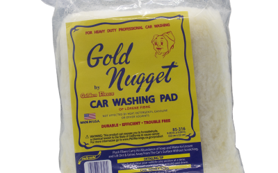 Gold Nugget Car Washing Pad