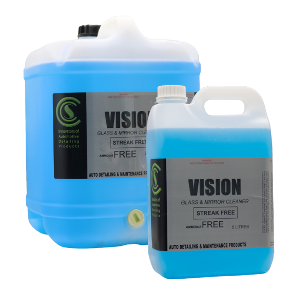 VISION - Glass Cleaner Ammonia Free | Premium carwash chemicals and ...